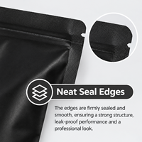 Op maat gemaakte frosted zip seal ziplock plastic zakken voor het verpakken van ornamenten