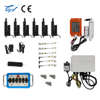 Manette de commande hydraulique proportionnelle 4, 5 ou 6 voies 12V 24V facile à installer pour la rétrofit de grue araignée