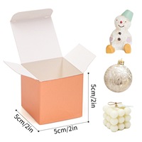 Boîte d'emballage en papier pliable carrée avec paillettes holographiques brillantes pour la décoration de cadeaux de fête et de mariage, personnalisez vos boîtes cadeaux