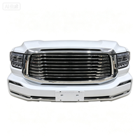 Aksesoris Eksternal Perakitan Bumper Depan Mobil Asli Grosir dengan Radiator Lampu Depan Suku Cadang Mobil untuk Haval Tank 500