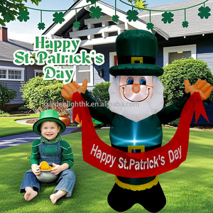 4FT Étanche LED Leprechaun Décorations Happy St. Patrick's Day Sign pour Garden Yard Party IP44 Rating DC Power Supply - Product Image 3