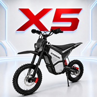 Premium SYKERUNS X5 Electric Off Road Motorcycle for Motocross Trail Adventure and Technical Terrain with 48V20Ah Battery