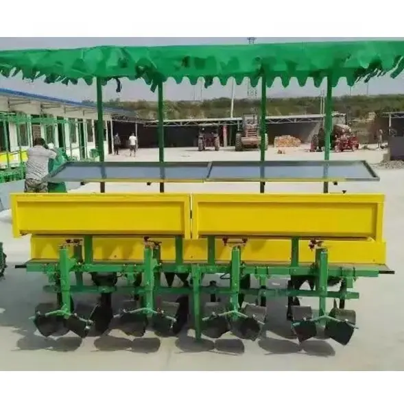Máquina de transplantado de 2 filas de repollo salvaje, máquina agrícola, transplantador de patatas, plantador de cebolla