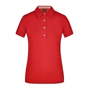 Polo uni pour femmes, merchandising personnalisé - Product Image 5