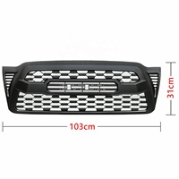 Accessoires Spedking 2005-2011, kit carrosserie 4x4, calandre avant avec éclairage pour Toyota Tacoma, calandre pour TRD