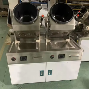 Máquina de cocina comercial completamente automática, freidora de inducción/rodillo de gas y arrocera de cafetería <span class=keywords><strong>escolar</strong></span> para uso comercial - Product Image 1