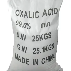 Vendita calda 99.6 acido ossalico 25kg sacchetto di polvere di acido ossalico prezzo dalla cina