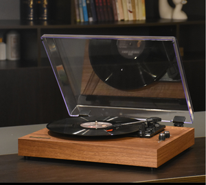 Tragbarer Retro-<span class=keywords><strong>CD</strong></span>-Player im Vintage-Koffer-Design mit Lautsprecher und High-Fidelity-Musikbox für Heimdekoration und als Geschenk - Product Image 3