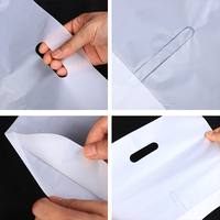 ES sacs à logo imprimé écologique personnalisé clair à emporter alimentaire sac en plastique transporteur café lait jus thé porte-gobelet pochette