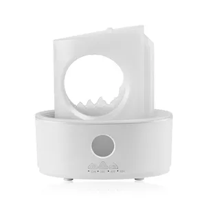 Aroma Olie Geur Plug In Draagbare Luchtgeurmachine Vuur Vlam Luchtbevochtiger Aroma Diffuser Voor Huisdecoratie
