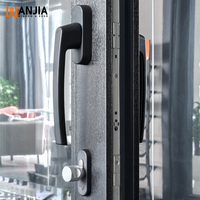 아파트 주거 발코니 현대 디자인 이중 유리 발코니 UPVC 슬라이딩 도어 PVC 슬라이딩 도어 UPVC 슬라이딩 유리문