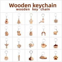 Porte-clés de Noël en bois personnalisé Meicanxiong, pendentif cerf, puzzle créatif avec moins de 50 pièces pour les enfants de 5 à 14 ans, unisexe