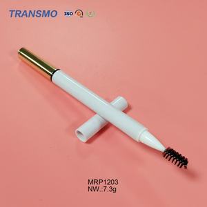 Conteneur de crayon pour eye-liner magnétique, logo personnalisé, tube d'eye-liner, double tête, crayon pour eye-liner vide avec pinceau - Product Image 6