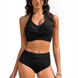 Conjunto de Bikini de Dos Piezas con Estampado de Leopardo, Sexy, para Mujer, con Logotipo Personalizado de Fábrica, ODM, Traje de Baño, Ropa de Playa - Product Image 3