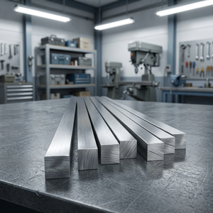 Barre carrée en acier inoxydable SS 202 de haute qualité, tige métallique de précision pour l'ingénierie industrielle, la fabrication et la construction - Product Image 3