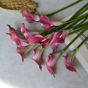 Fleur artificielle <span class=keywords><strong>de</strong></span> lys calla à tige unique, toucher réel, lys <span class=keywords><strong>arum</strong></span> <span class=keywords><strong>blanc</strong></span>, fleur artificielle pour <span class=keywords><strong>bouquet</strong></span> <span class=keywords><strong>de</strong></span> mariage, décoration <span class=keywords><strong>de</strong></span> la maison - Product Image 4