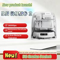 Nouveau Robot Aspirateur Laveur ROMO P2 Combo, Aspiration 36000Pa, Station d'Auto-Nettoyage à Eau Chaude 80°C, Nettoyage des Bords, Moteur Sans Balais, Nettoyage Automatique