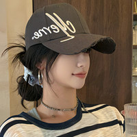Gorra de Béisbol de PVC de 6 Paneles con Bordado de Letras, Ajustable, Unisex, para Cabezas Grandes, Estilo 2026, Visera Ancha, para las Cuatro Estaciones