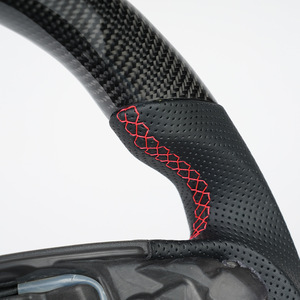 Convient pour <span class=keywords><strong>Mercedes</strong></span>-<span class=keywords><strong>AMG</strong></span> SLC43, W205, GLC63 et <span class=keywords><strong>Classe</strong></span> G, volant en fibre de carbone <span class=keywords><strong>AMG</strong></span> modifié et console <span class=keywords><strong>centrale</strong></span> de voiture - Product Image 6