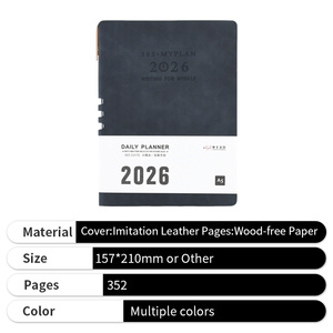 2026 Tùy Chỉnh Tạp Chí Kế Hoạch Hàng Tuần Và Hàng Tháng Lịch Hàng Năm Giả Da Nhật Ký A4 Cuốn Sách - Product Image 6