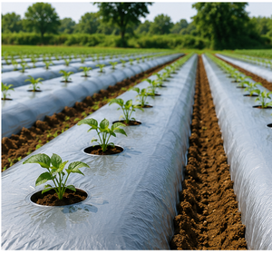 Durable PE Mulch Film Agricultural Plastic <b>Sheet</b> for Nursery Plantation Orchard Vineyard and Landscaping <b>Ground</b> Cover Solutions - Product Image 1