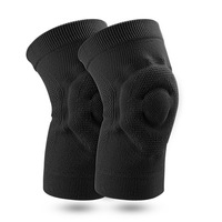 Nouveau amélioré antidérapant danse genouillère mince Silicone genou manchon spécial Jazz pôle danse genou Protection garde