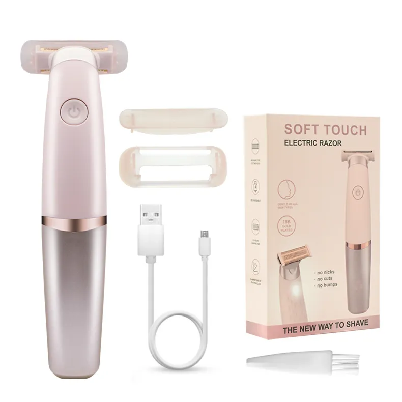 electric all body shaver women's rechargeable wet dry portable mini hair removal