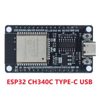 Papan Pengembangan ESP32 TYPE-C USB CH340C CP2102 WiFi + BT ESP-WROOM ESP32-DevKitC-32 Dual Core Konsumsi Daya Sangat Rendah