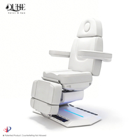 Lit de beauté blanc de haute qualité, fauteuil électrique pour soins du visage, lit d'esthéticienne, lit de massage inclinable, ensemble de traitement cosmétique pour spa et salon