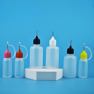 New 5ml 10ml 20ml 30ml 50ml 100ml 120ml PE Needle Tip <b>Plastic</b> Dropper Needle <b>Bottles</b> Oil Fill <b>Bottle</b> - Product Image 2