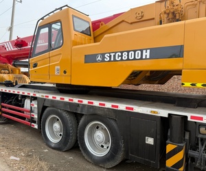 Grue mobile d'occasion Sany STC800 de 80 tonnes, modèles STC1000C 100T, STC500E, STC250T5, STC1300, STC800T6. - Product Image 3