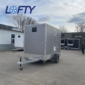 Remorque <span class=keywords><strong>mobile</strong></span> portative de toilette de remorques de toilettes de climatisation d'un seul bloc moderne de luxe <span class=keywords><strong>en</strong></span> vente - Product Image 1