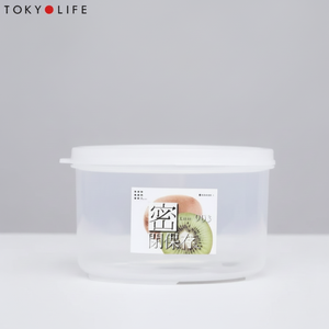 Inomata Idear Récipient et stockage des aliments plat d'accompagnement rond moyen profond - Product Image 1