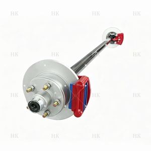 Essieu à ressorts à disques mécaniques Easy Lube de 3500 lb, style Lippert, pour remorques de camping et camping-cars - Product Image 1