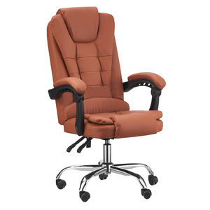 Großhandel Khaki Leder Büro Executive <span class=keywords><strong>Chair</strong></span> Mit <span class=keywords><strong>Massage</strong></span> Konferenz Ergonomischer Dreh PC Vibrations stuhl für Computer Schreibtisch - Product Image 3