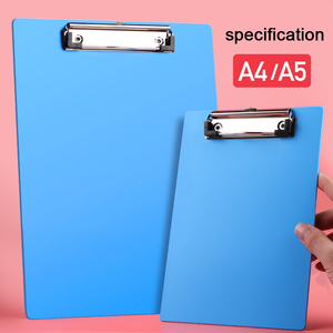 Heada Custom Logo Medical Plastic PP User-Friendly Multi-Color Office Clipboard with Metal Clip and <b>File</b> <b>Folders</b> - Product Image 6