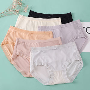 Mutande da Donna in Modal con Pizzo Ultra-sottile, Traspiranti, Confortevoli, Antibatteriche, a Vita Media, Collezione 2025 - Product Image 2
