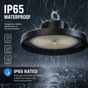 Éclairage <span class=keywords><strong>Industriel</strong></span> pour Entrepôts - Lumière du Jour 5000K 150lm/W IP65 100W 150W UFO <span class=keywords><strong>LED</strong></span> High Bay - Product Image 4
