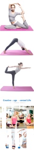 Tapete de Yoga YINGUAN con Logotipo Personalizado, Hecho en Camboya, 1830*800*8mm - Product Image 2