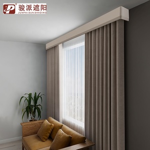 Tenda a Quattro Funzioni Resistente <span class=keywords><strong>con</strong></span> <span class=keywords><strong>Doppio</strong></span> <span class=keywords><strong>Binario</strong></span> e Luce LED, Nuovo Modello in Alluminio <span class=keywords><strong>per</strong></span> Hotel, Uffici e Ambienti Commerciali - Product Image 6