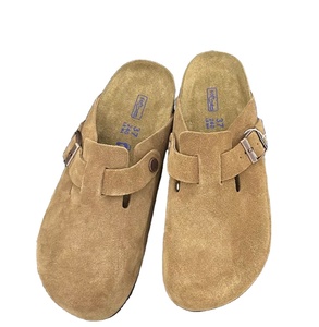Chaussures Cow Birk Vintage, demi-mules confortables, antidérapantes, avec semelle en mousse <span class=keywords><strong>EVA</strong></span>, boucle, décontractées, à bout fermé - Product Image 1