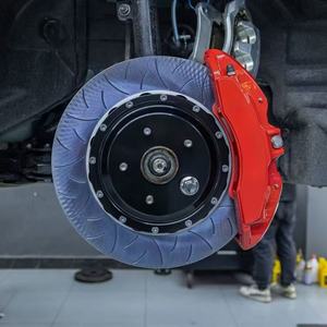 Front 6 Piston with 380mm Rotor Calipers Kit Car Upgrade Refit Systems for - Product Image 4