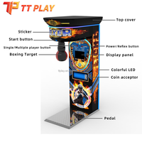 Machine de jeu électronique de boxe et de kick-boxing à monnayeur avec paiement par carte pour centres de jeux et centres commerciaux