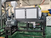 Machine de recyclage du plastique usagé / Machine à laver le plastique / Machine à laver le PE PP (L)