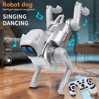 Perro Robot de Control Remoto con IA, Juguete Inteligente Programable para Niños, Mascota Electrónica a Batería, Control por Aplicación, Robot con Trucos