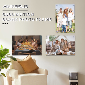 Bán buôn thiết kế đẹp in ấn trống kính khung ảnh cho thăng hoa kính khung trang trí với treo phụ kiện - Product Image 6