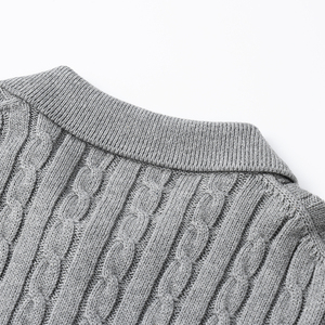 Cardigan en coton Rajut S Muer, crochet de luxe, design personnalisé, tricoté, hiver, décontracté, pour femmes, pulls pour femmes - Product Image 3