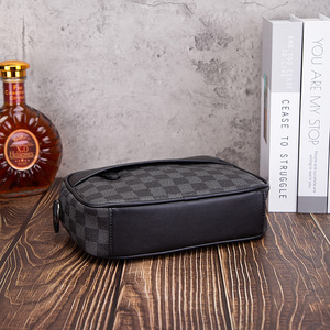 Bolso bandolera de cuero PU con estampado coreano de lujo para hombre - Product Image 5