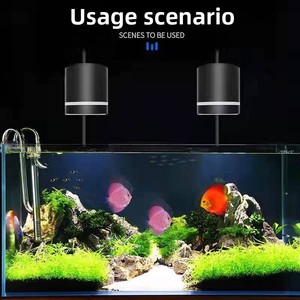 Lampe tubulaire LED pour plantes aquatiques - Angle réglable - Luminaire pour écosystèmes aquatiques - Lampe d'aquarium à spectre complet - Product Image 3