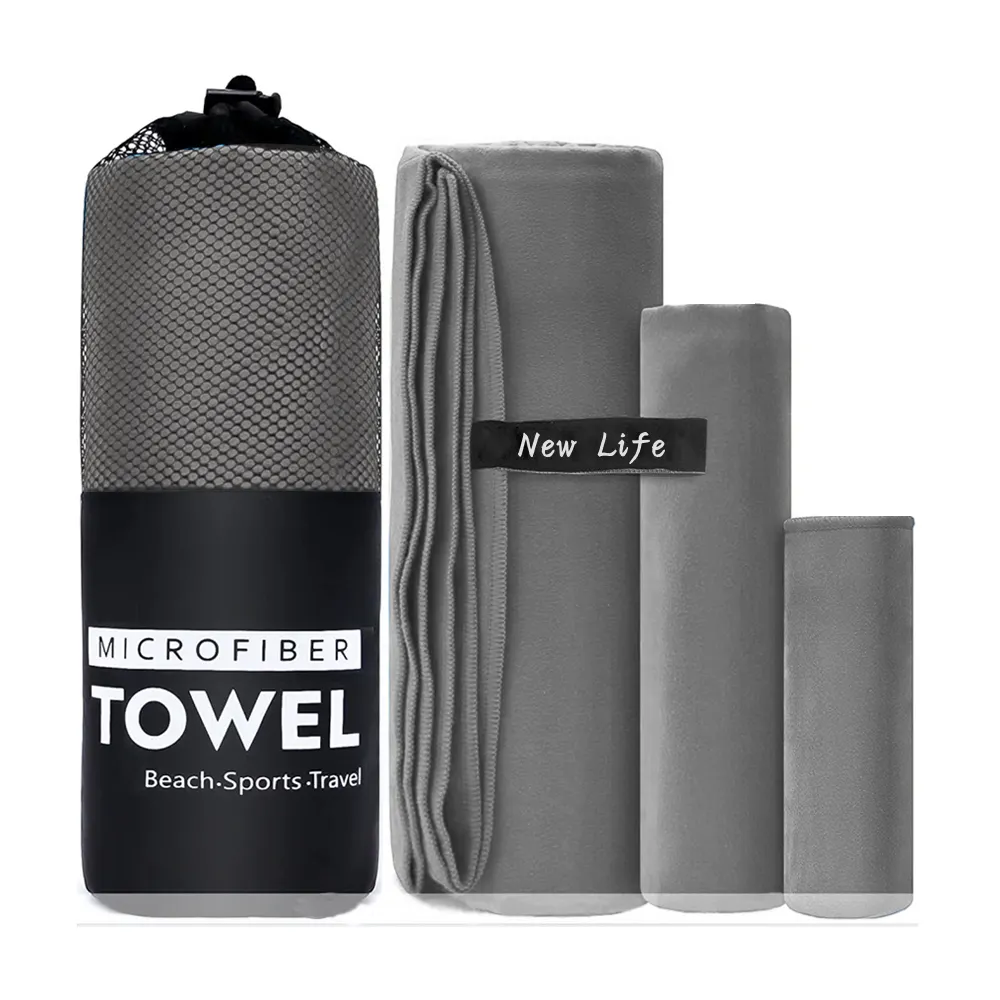 Microfiber Sweat Towel Quick Drying Gym Hand Towels Custom Logo Travel Gym Fitness Sports Towel